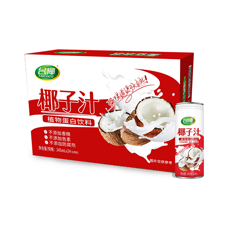 臺(tái)椰椰子汁245ml*24